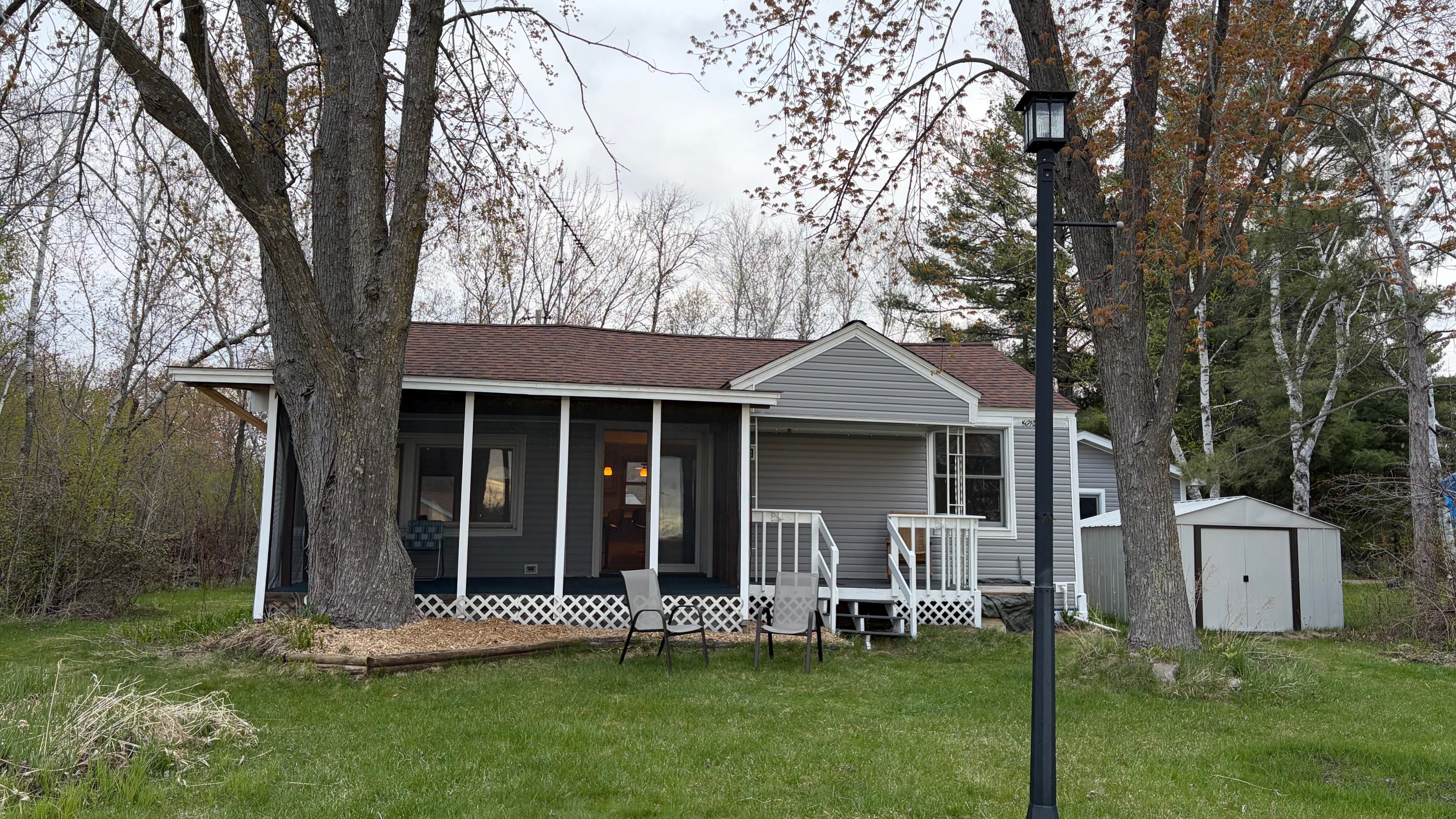 Exterior from lakeside